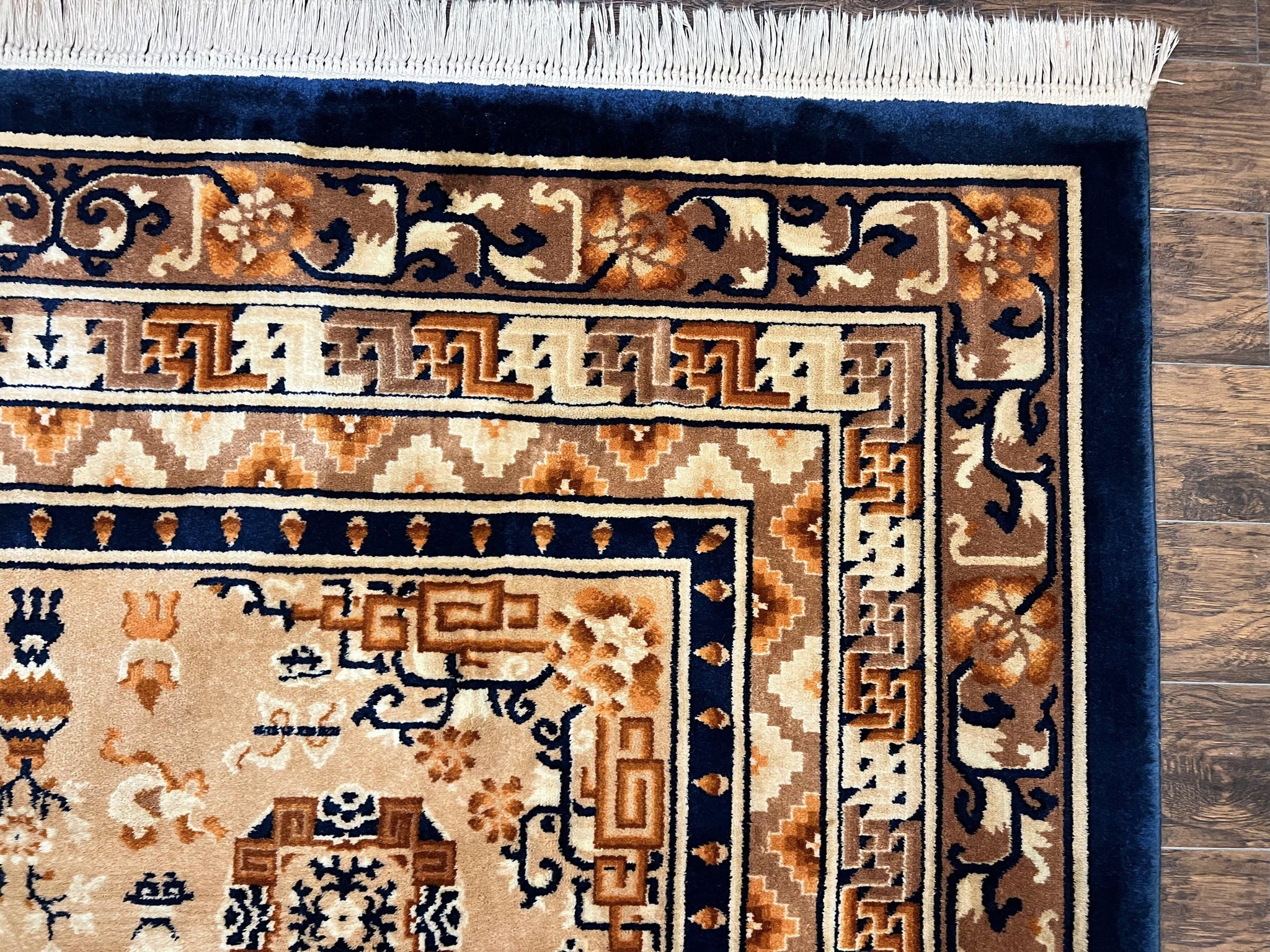 Karastan Rug 8.8 x 12, Cathay Medallion #727, Wool Karastan Carpet, Original Collection 700 Series, Discontinued, Vintage Karastan Area Rug by Jewel Rugs