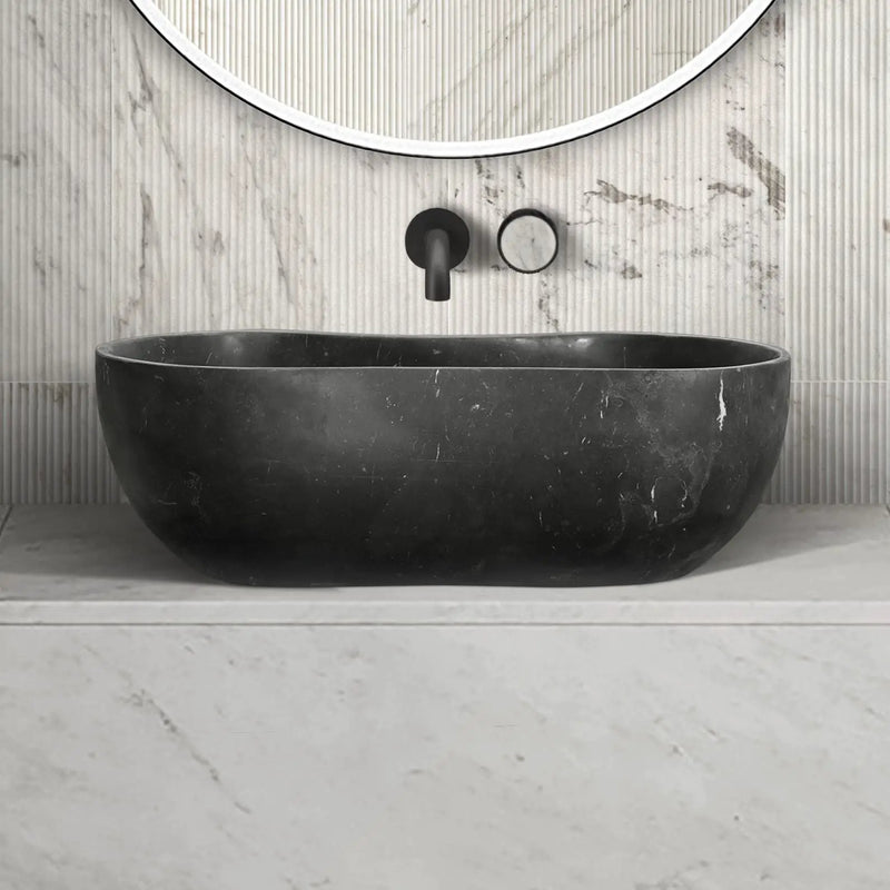 Bathroom Vessel Sink With Wavy Design by HouseOfZazla