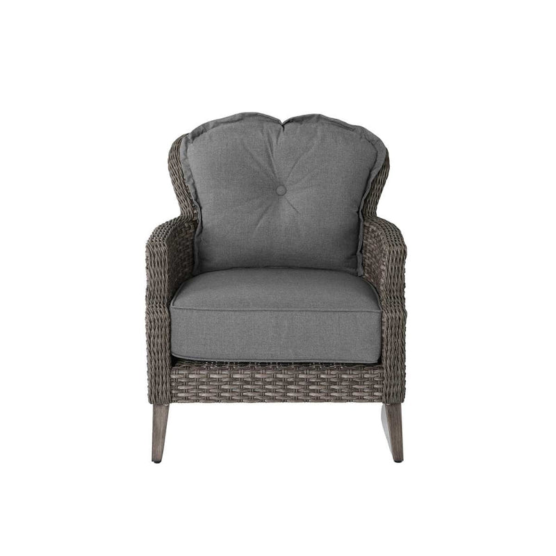 Tenaya 3-Piece Wicker Sofa Set with Stationary Chairs by Outdoor-USA®