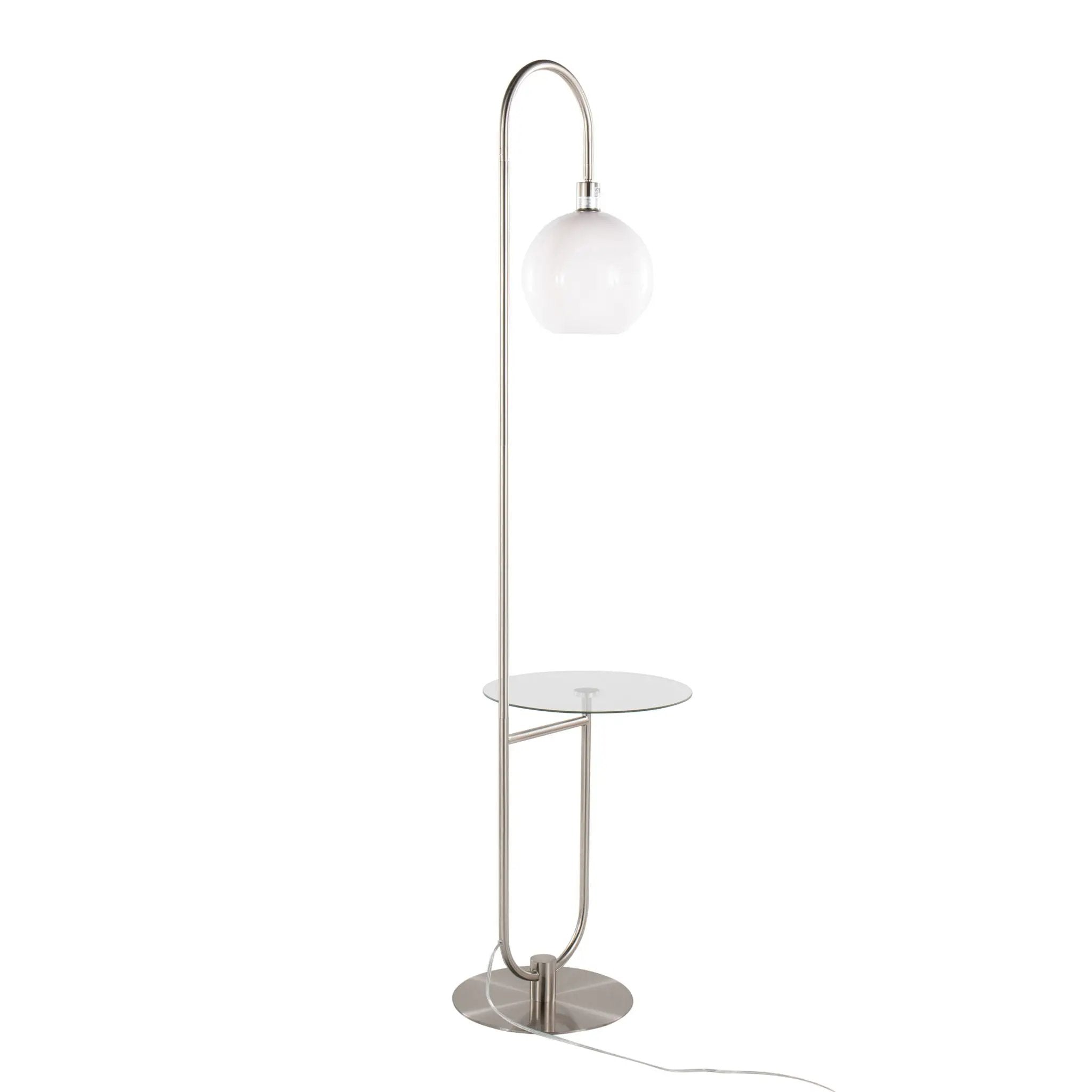 Trombone - Contemporary / Glam Floor Lamp by HouseOfZazla