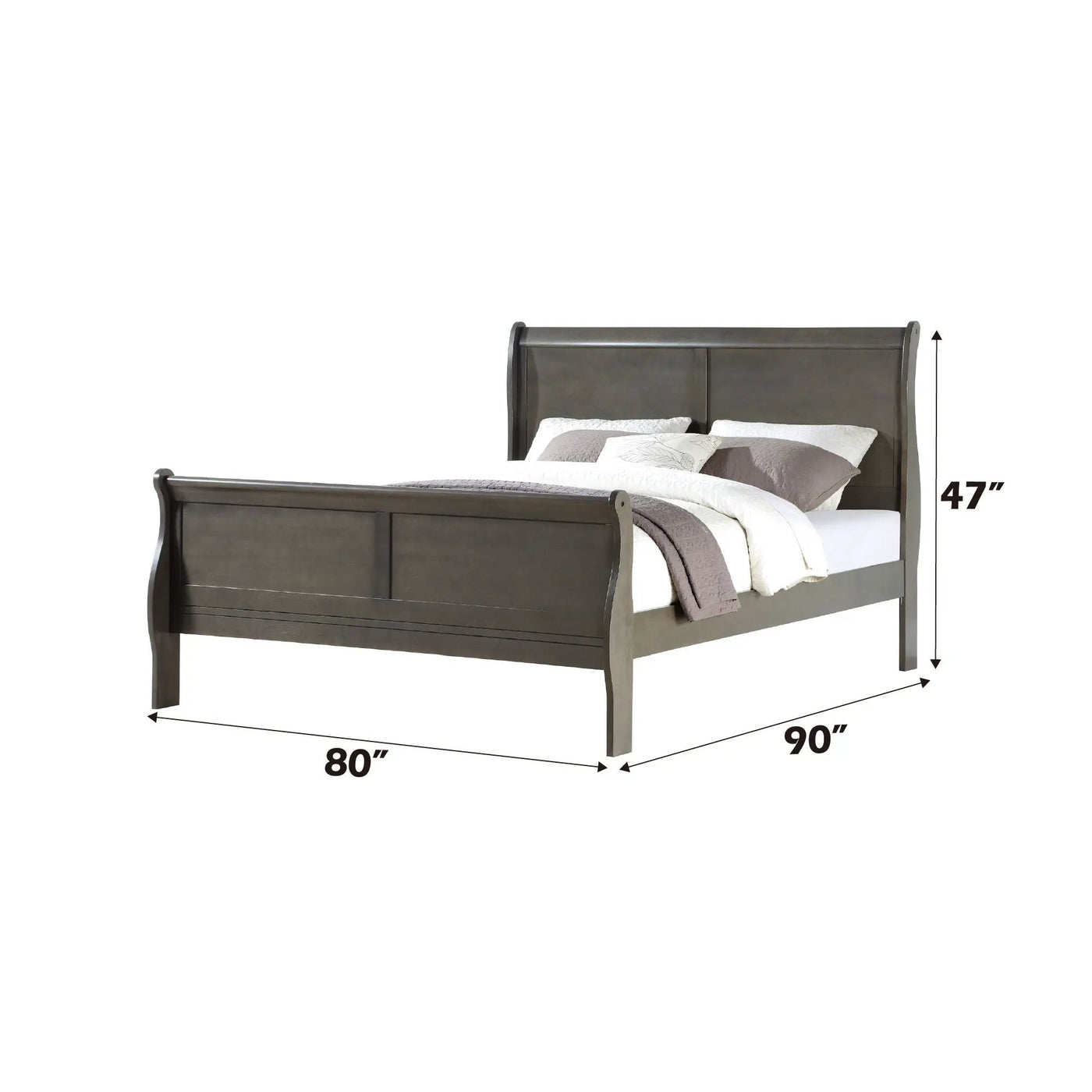 Louis Philippe - Sleigh Bedroom Set by Unique Piece Furniture