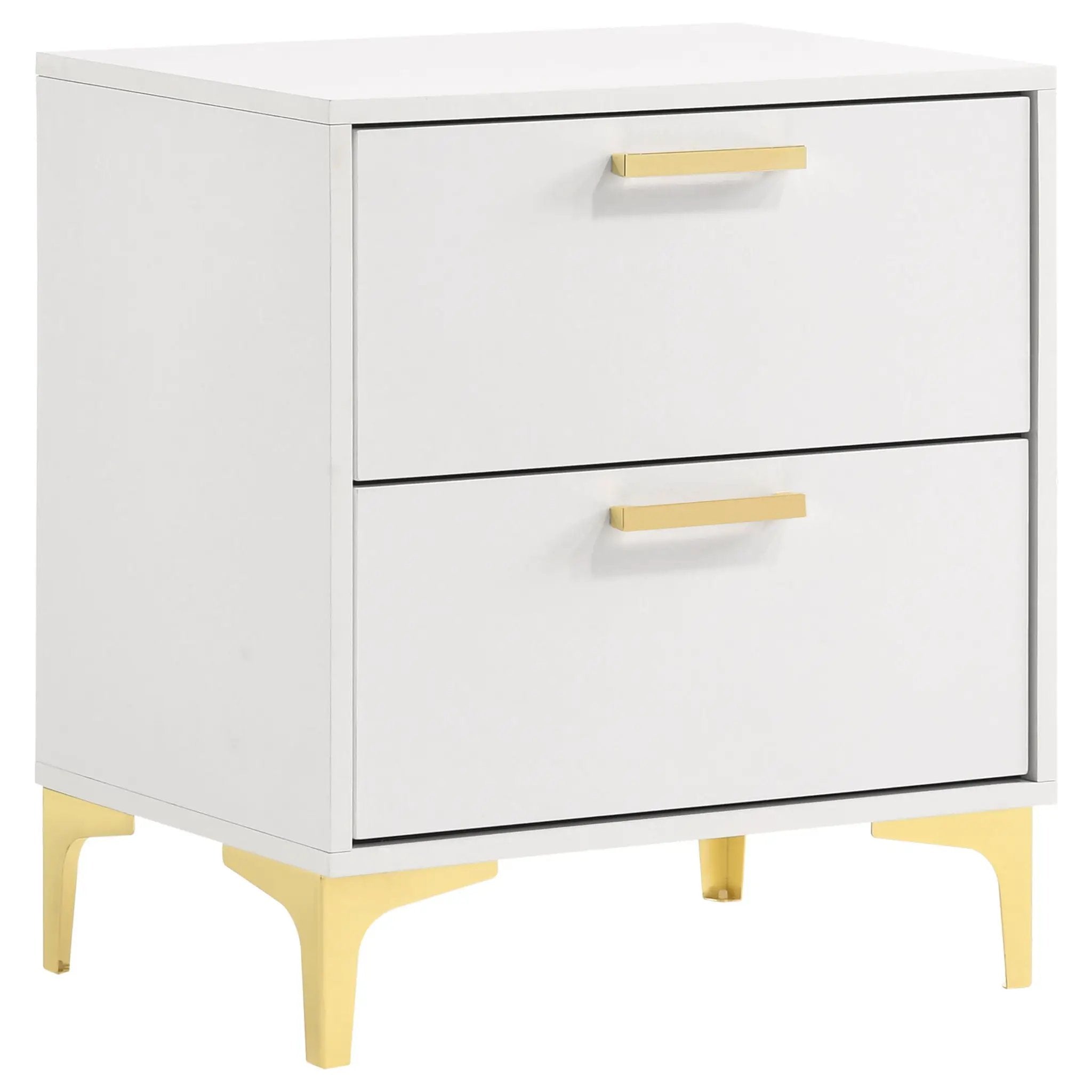 Kendall 2-drawer Nightstand White by Unique Piece Furniture