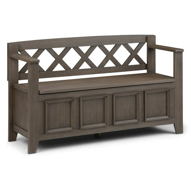 Amherst - Handcrafted Entryway Storage Bench by Unique Piece Furniture