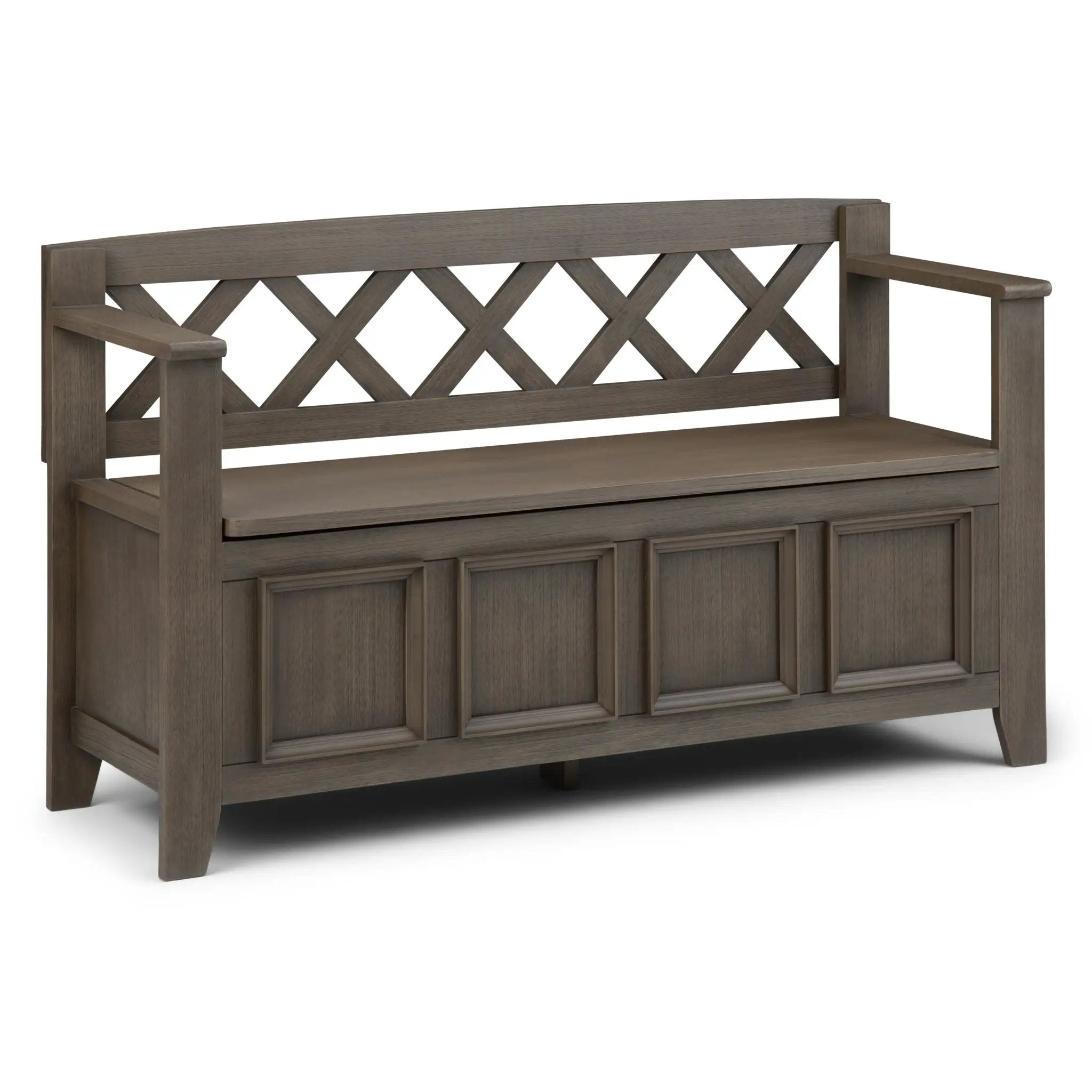 Amherst - Handcrafted Entryway Storage Bench by Unique Piece Furniture