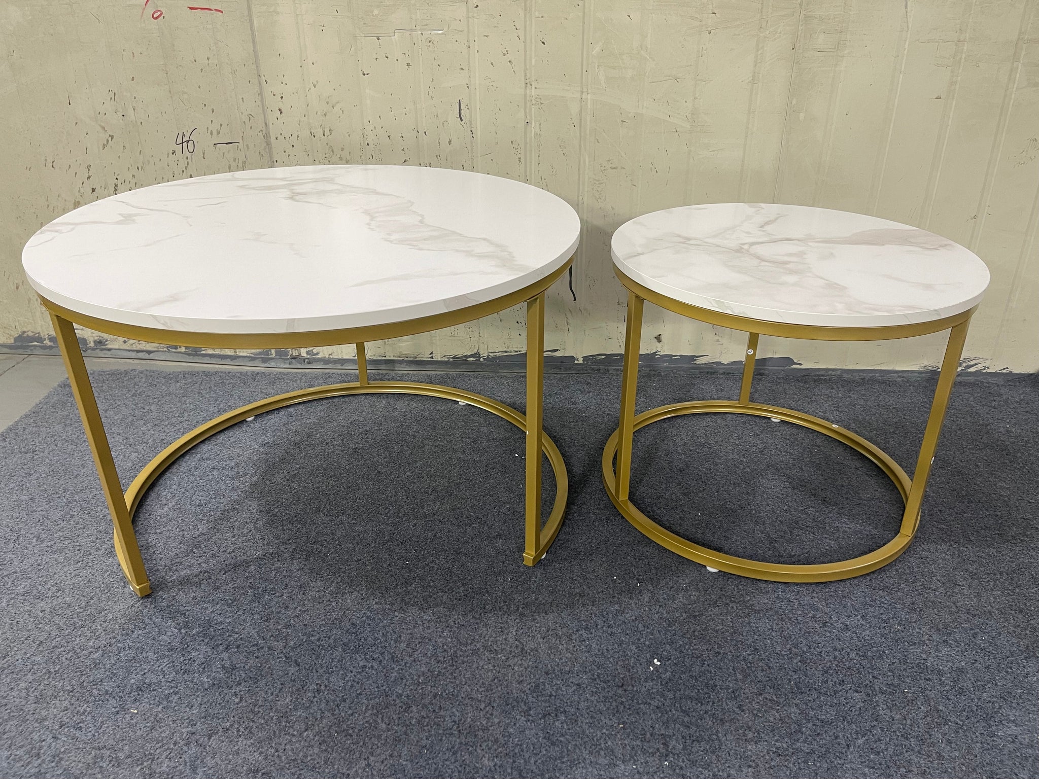 27.6in Nesting Coffee Table Set of 2 by HouseOfZazla