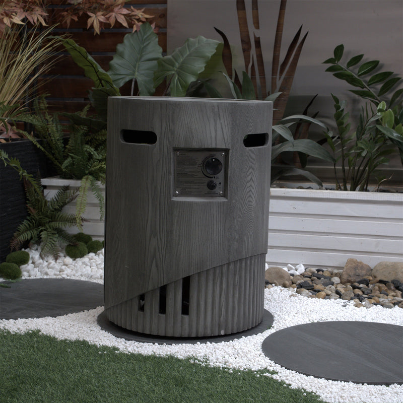 32000 BTU Round Outdoor Gas Fire Pit, photo 5 of 10