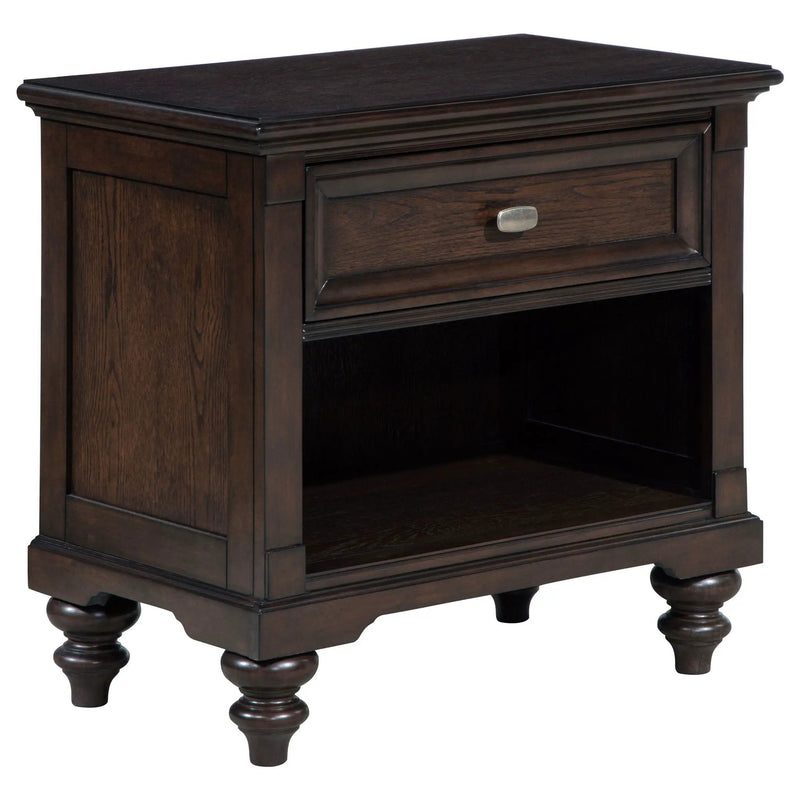 Andover 4-piece California King Bedroom Set Dark Oak by Unique Piece Furniture