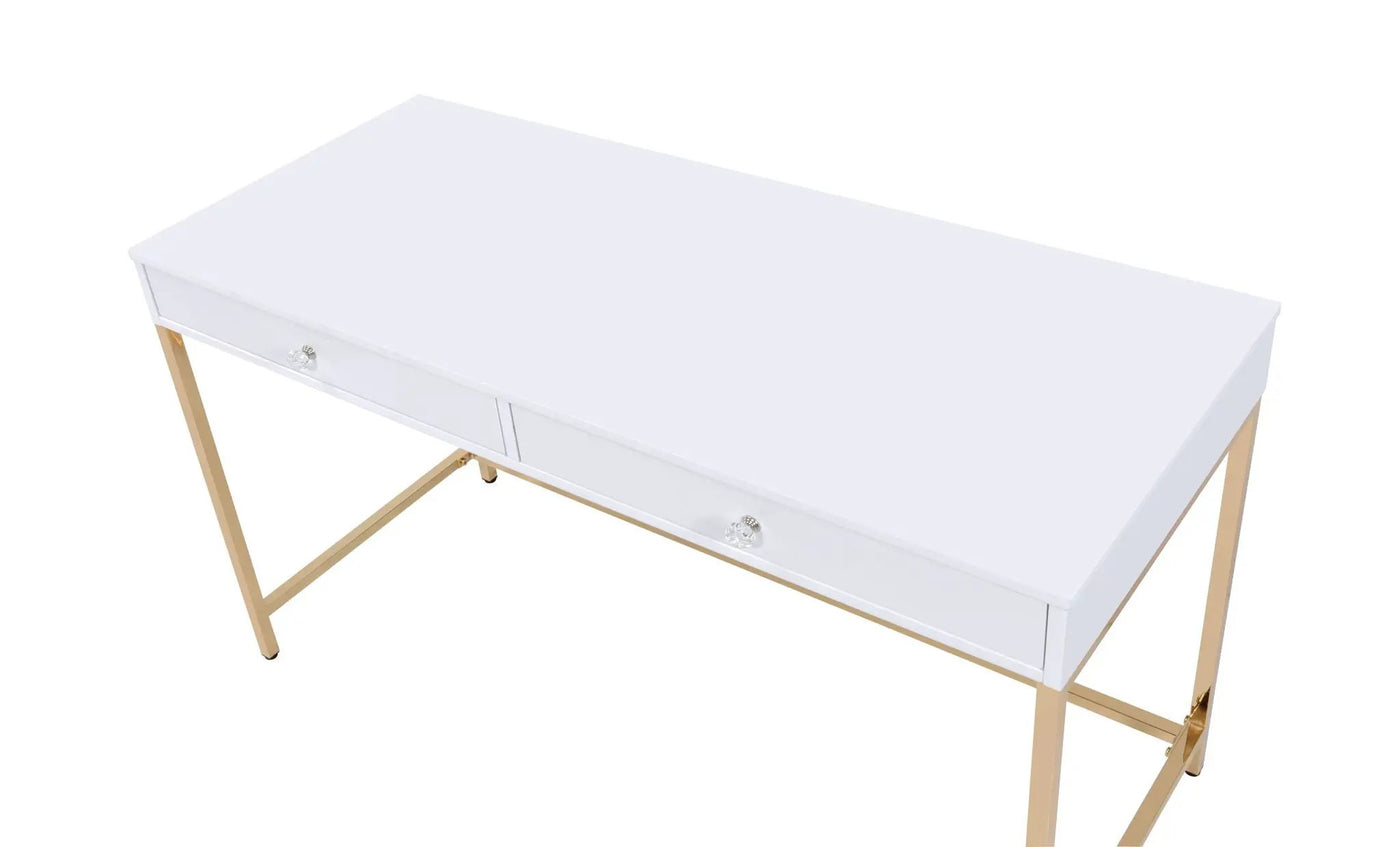 Ottey - High Gloss Writing Desk by Unique Piece Furniture