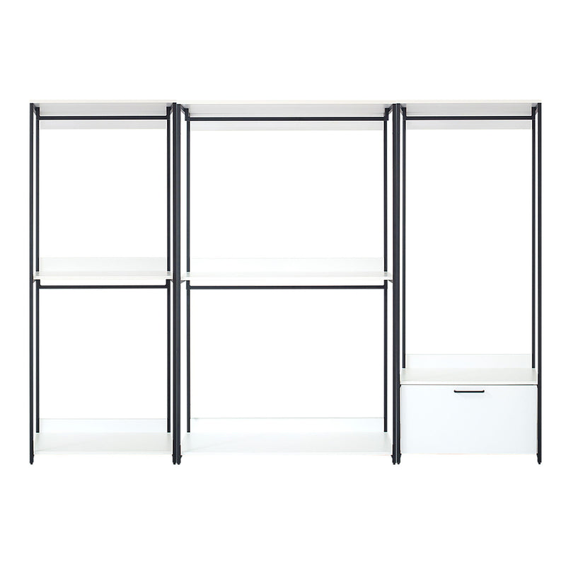 Fiona - Freestanding Walk-In, Closet System - White by HouseOfZazla