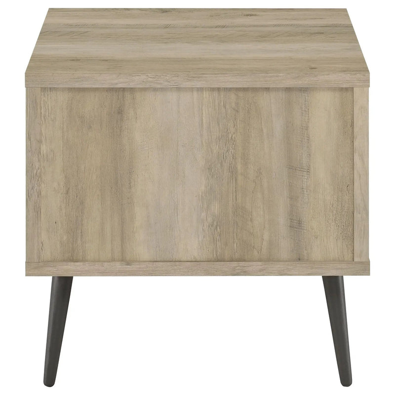 Welsh 2-piece Coffee and End Table Set Distressed Pine by Unique Piece Furniture