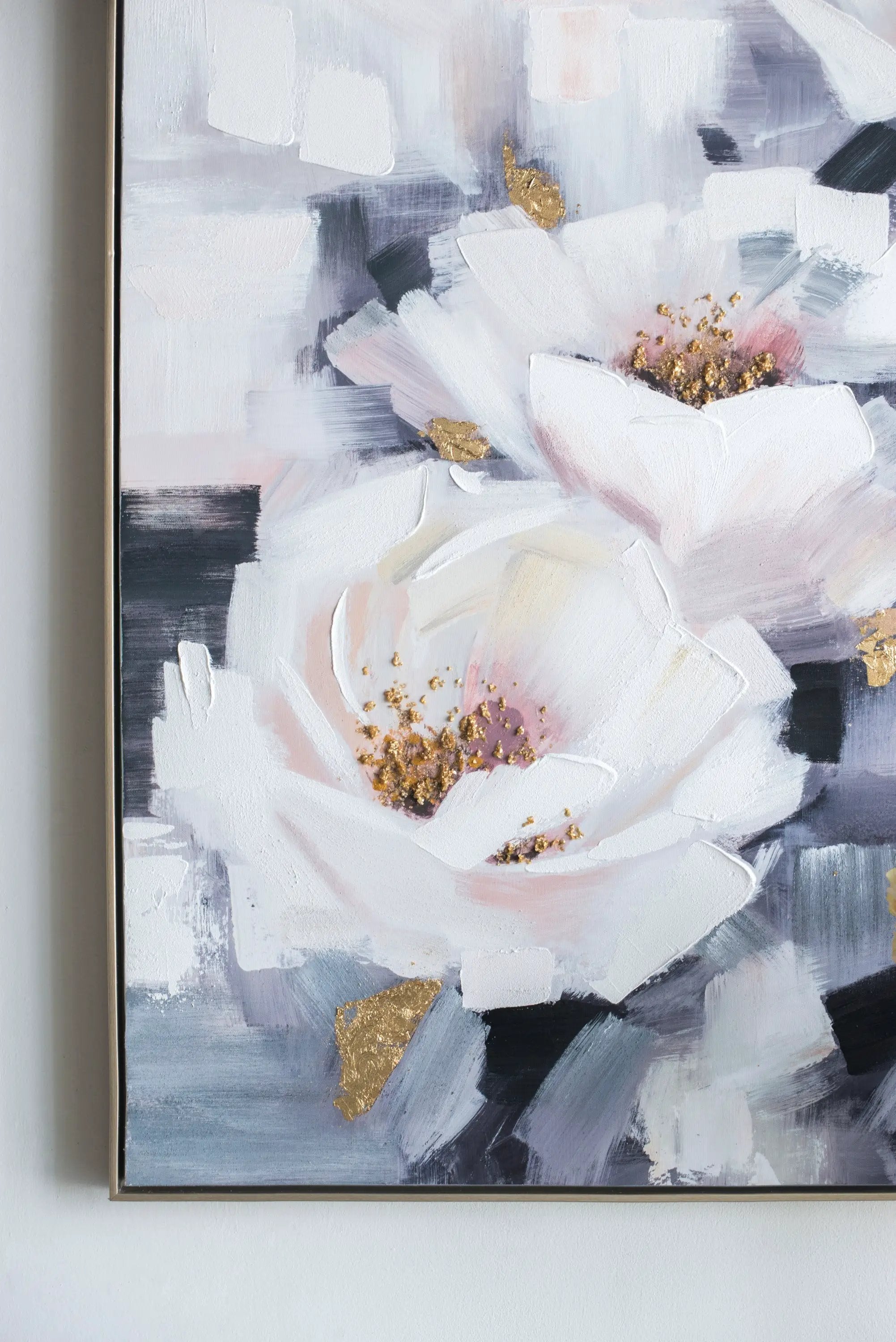 Sarah Framed Floral Wall Art, Large by HouseOfZazla