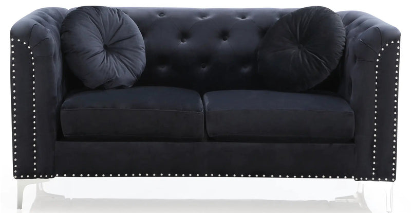 Stylish Sloped Arm Loveseat by HouseOfZazla