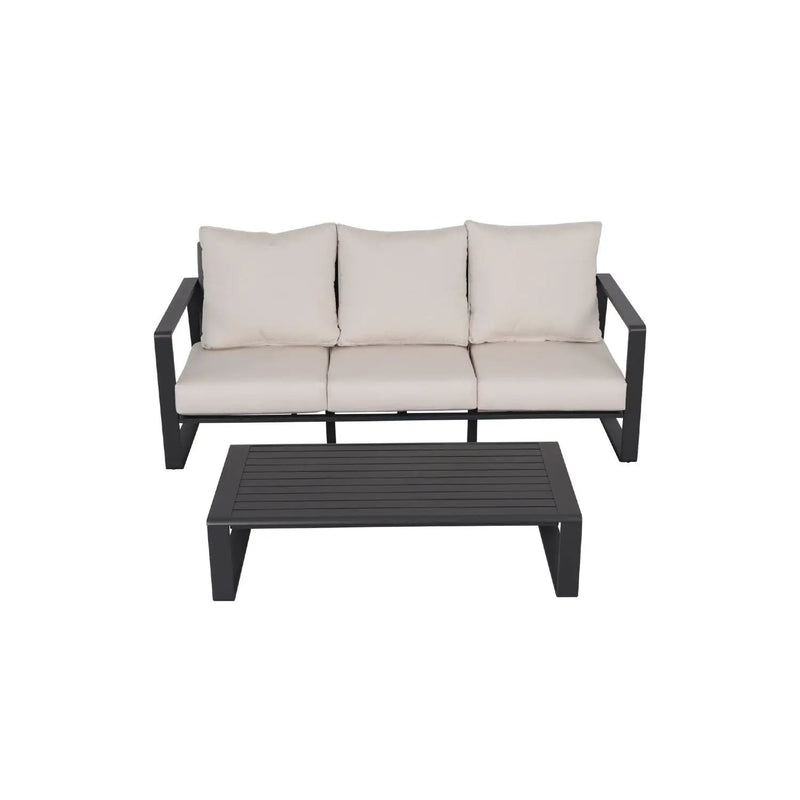 Sofa With Rectangular Coffee Table by Unique Piece Furniture