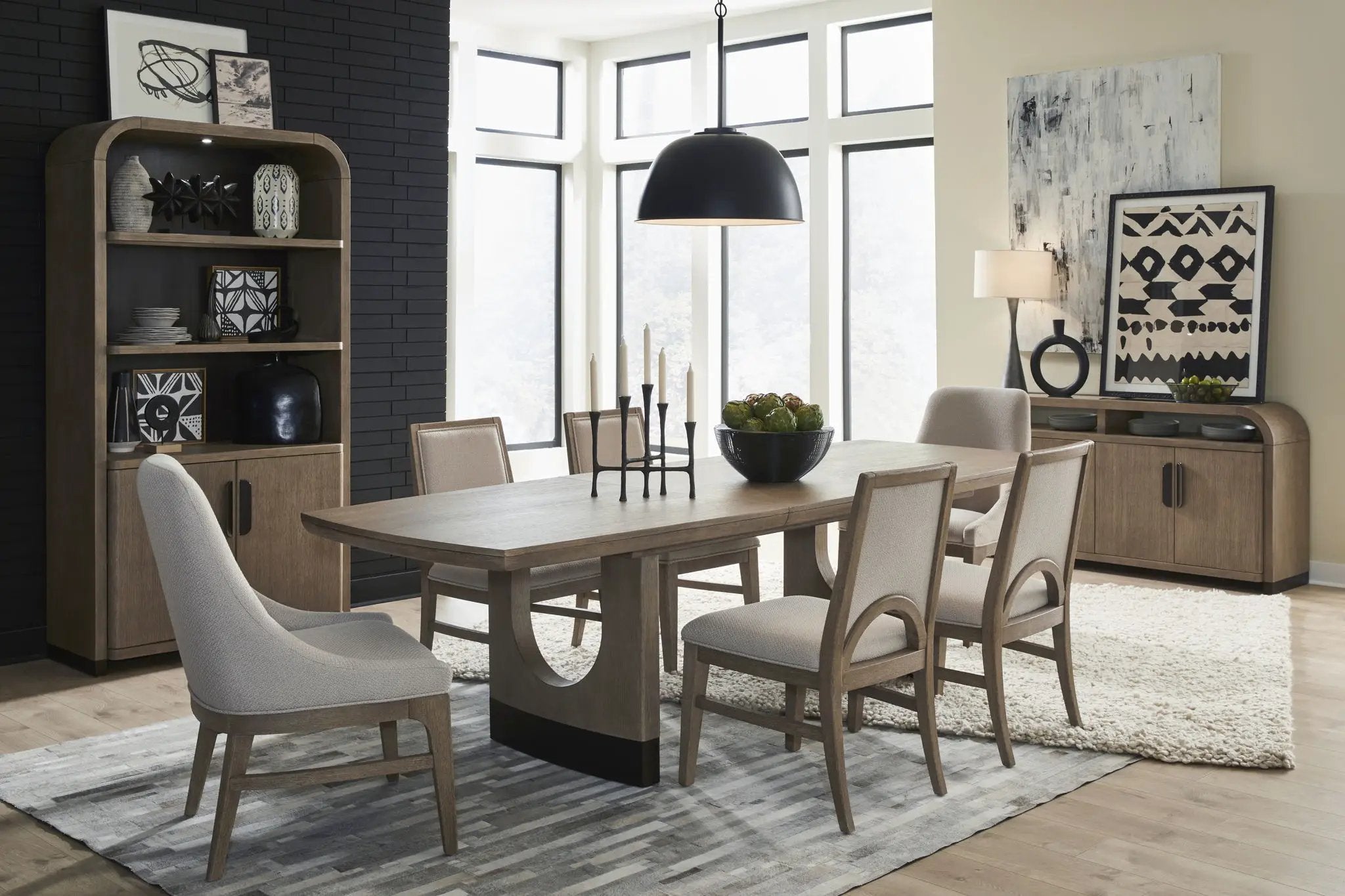 Tristan - Upholstered Arm Chair (Set of 2) - Swiss Coffee by Unique Piece Furniture