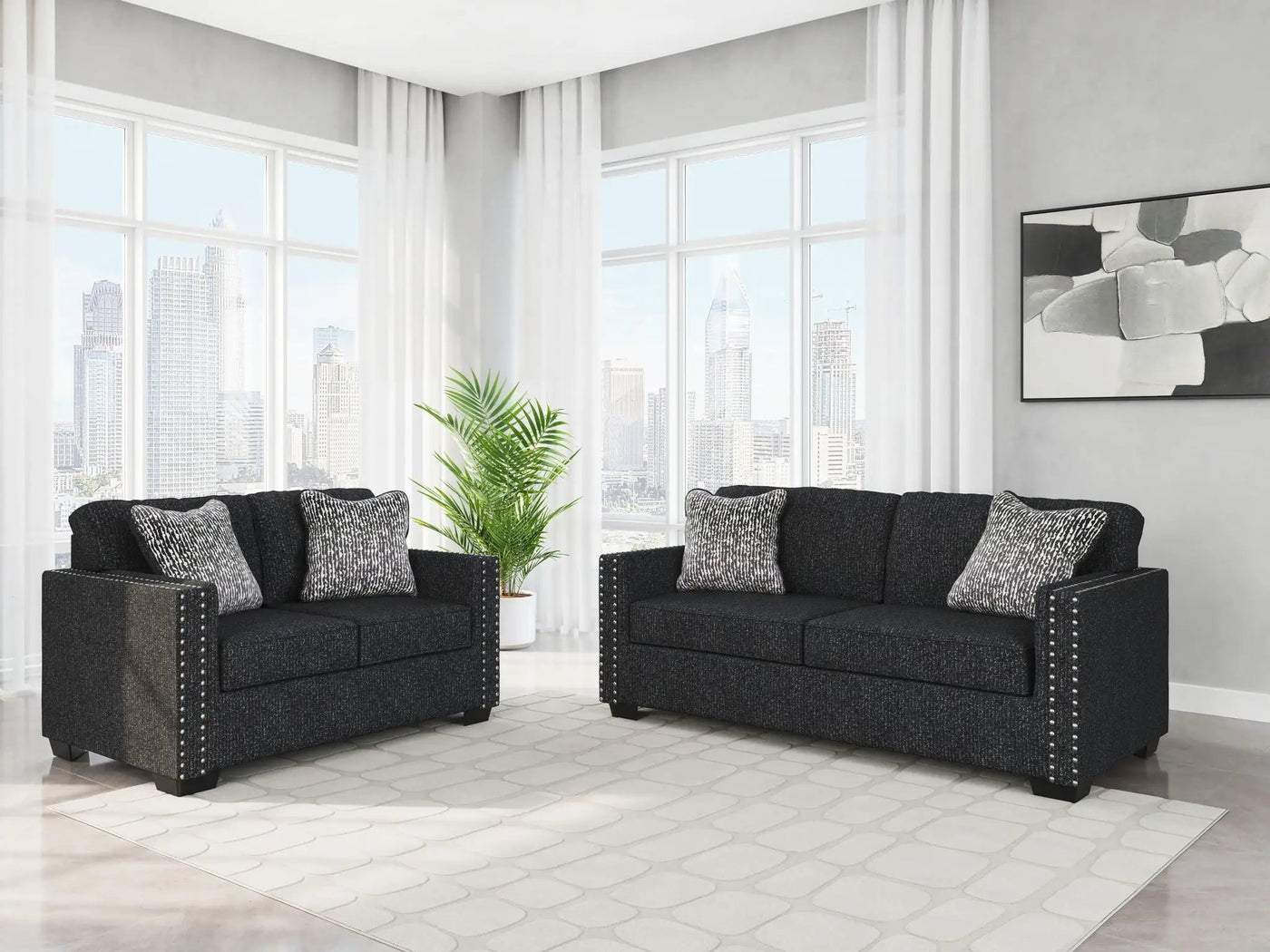 Jasmine Peaks - Living Room Set by Unique Piece Furniture