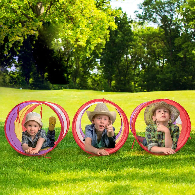 7 Pieces Kids Ball Pit Pop Up Play Tents by DirectDeals
