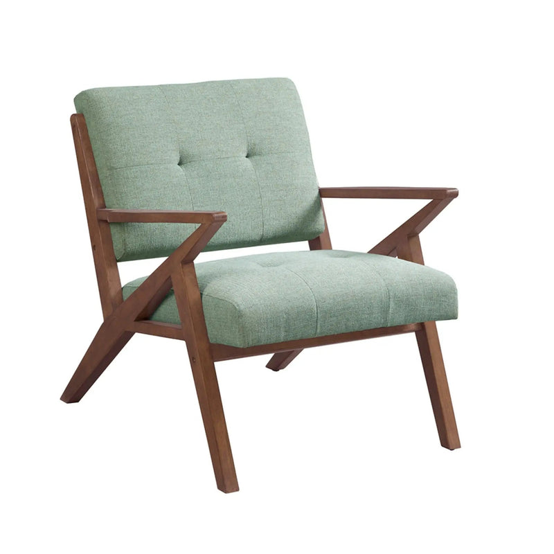 Lounge Chair With Tufted Upholstery And Solid Frame by Unique Piece Furniture