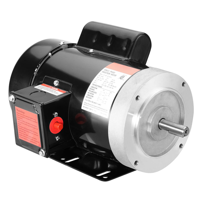 1HP Electric Motor 1725 RPM AC 115V/230V by HouseOfZazla