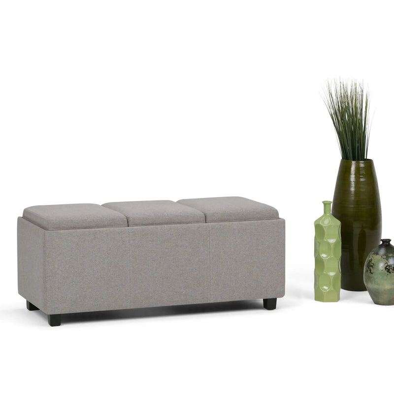 Avalon - Upholstered Storage Ottoman by HouseOfZazla