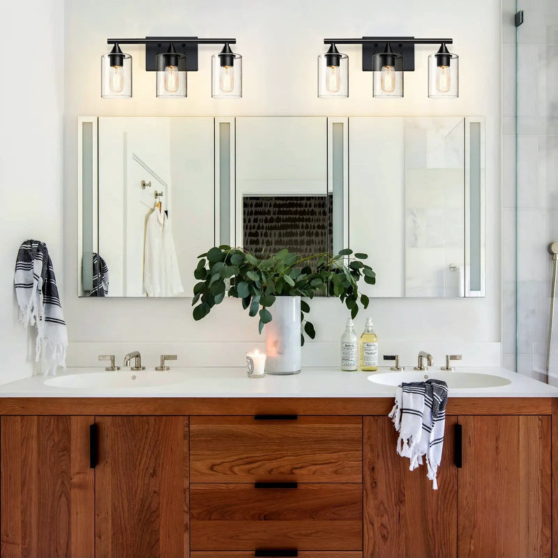 3-Light Matte Bathroom Vanity Wall Light by HouseOfZazla