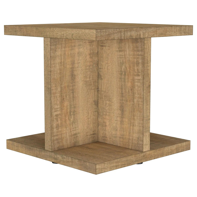 Cortona 3-piece Coffee and End Table Set Mango by Unique Piece Furniture