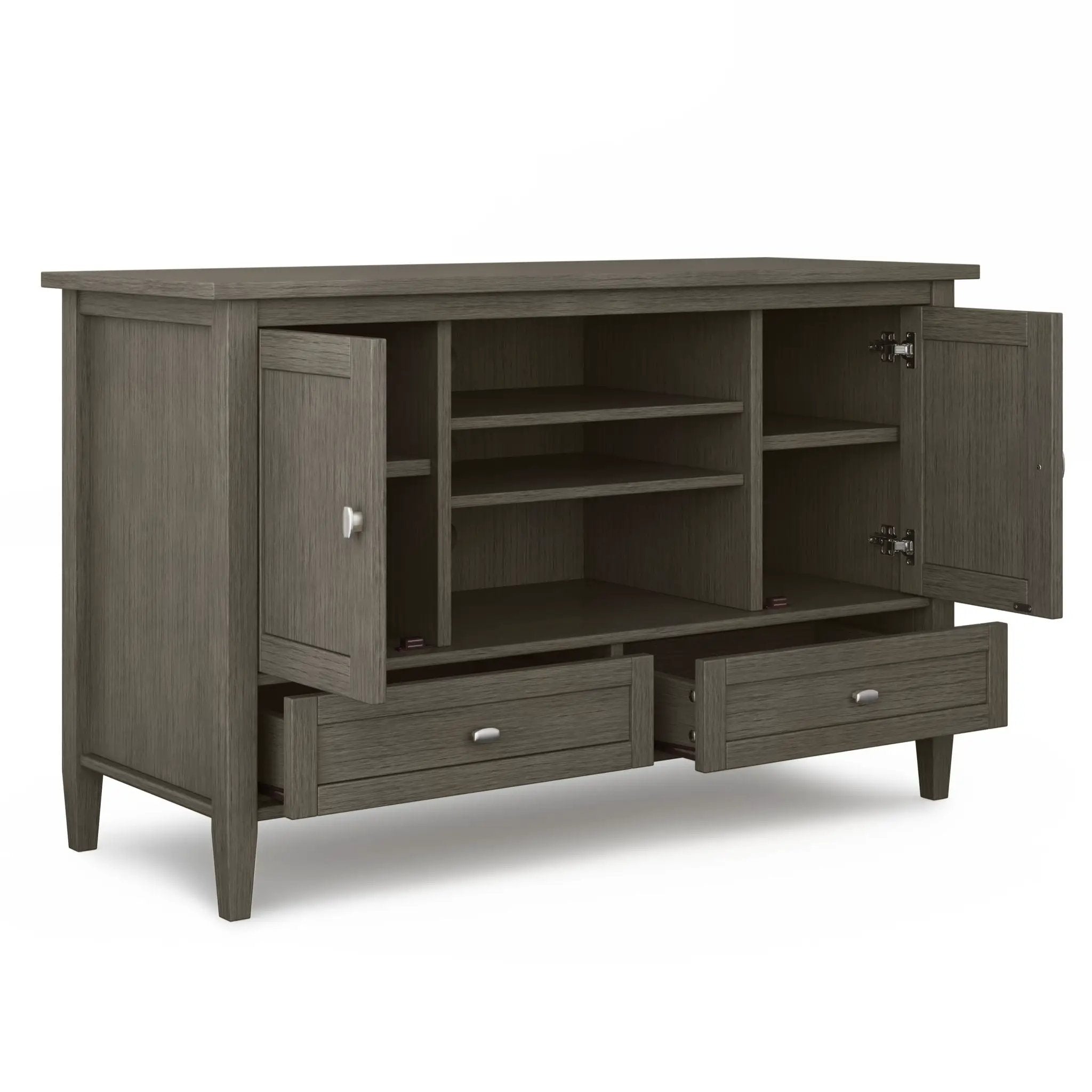 Warm Shaker - TV Media Stand Handcrafted by Unique Piece Furniture