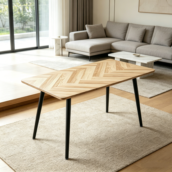 Modern Minimalist MDF Wood Color Desktop