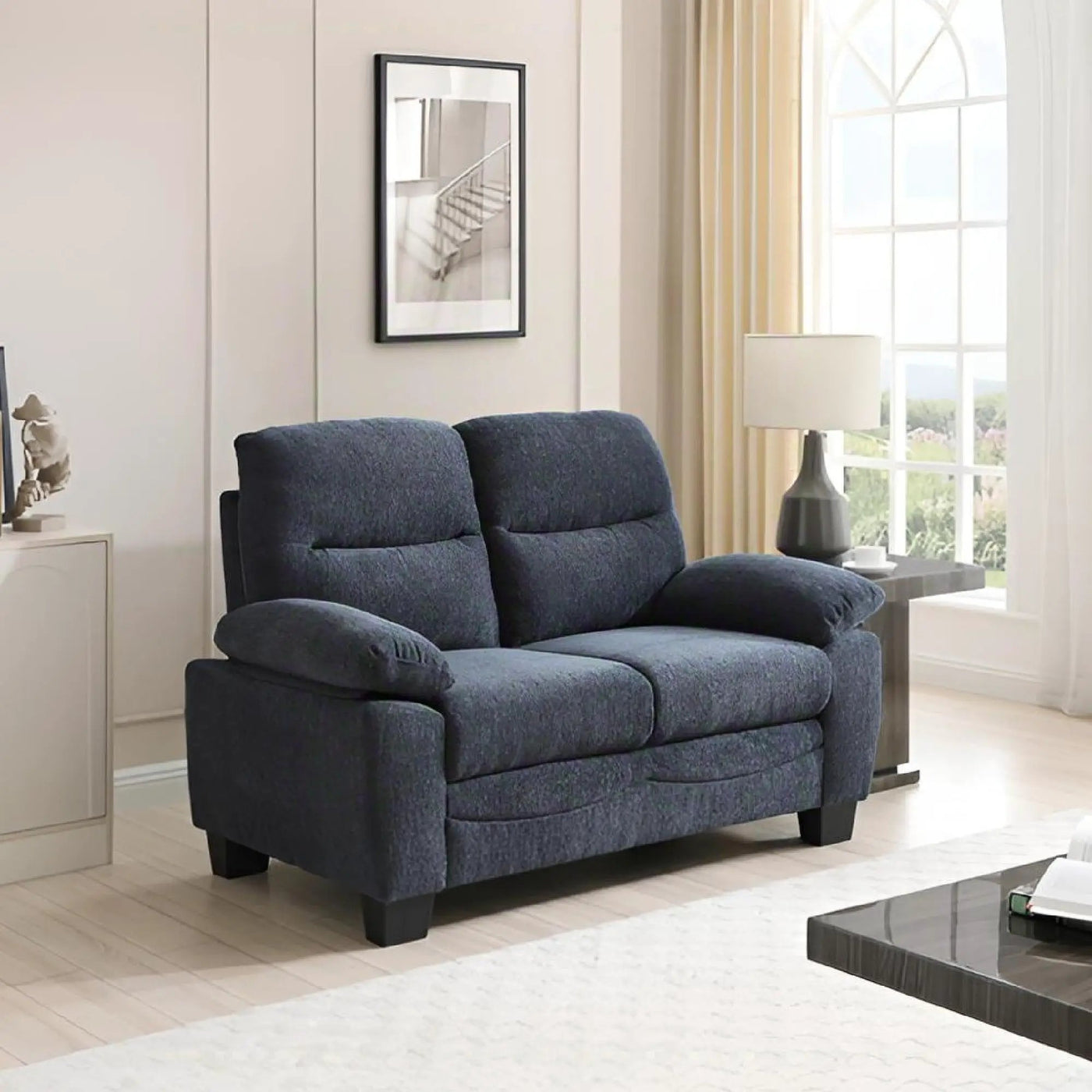 Summerton - Loveseat With Pillow Top Arms And Removable Back by HouseOfZazla