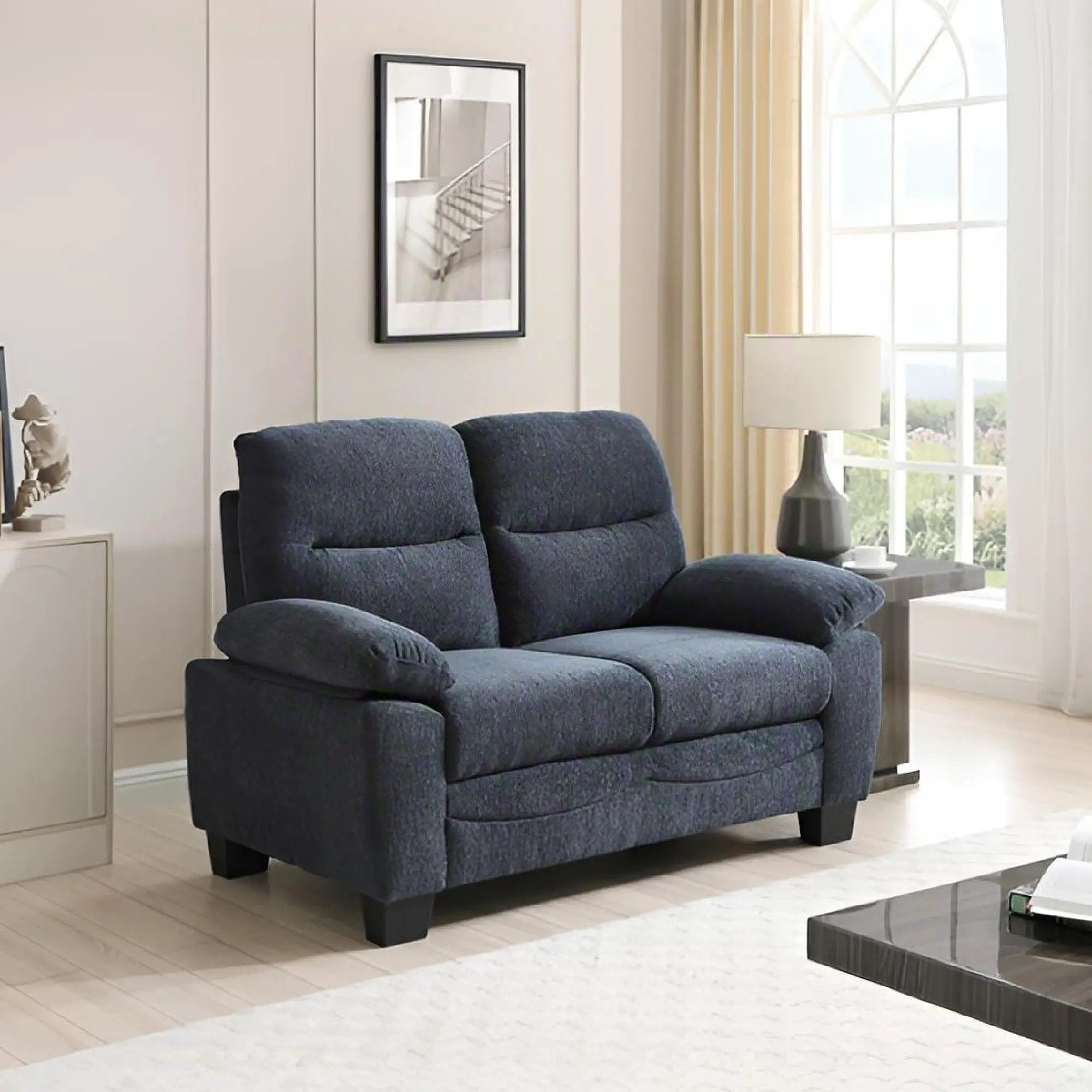 Summerton - Loveseat With Pillow Top Arms And Removable Back by Unique Piece Furniture