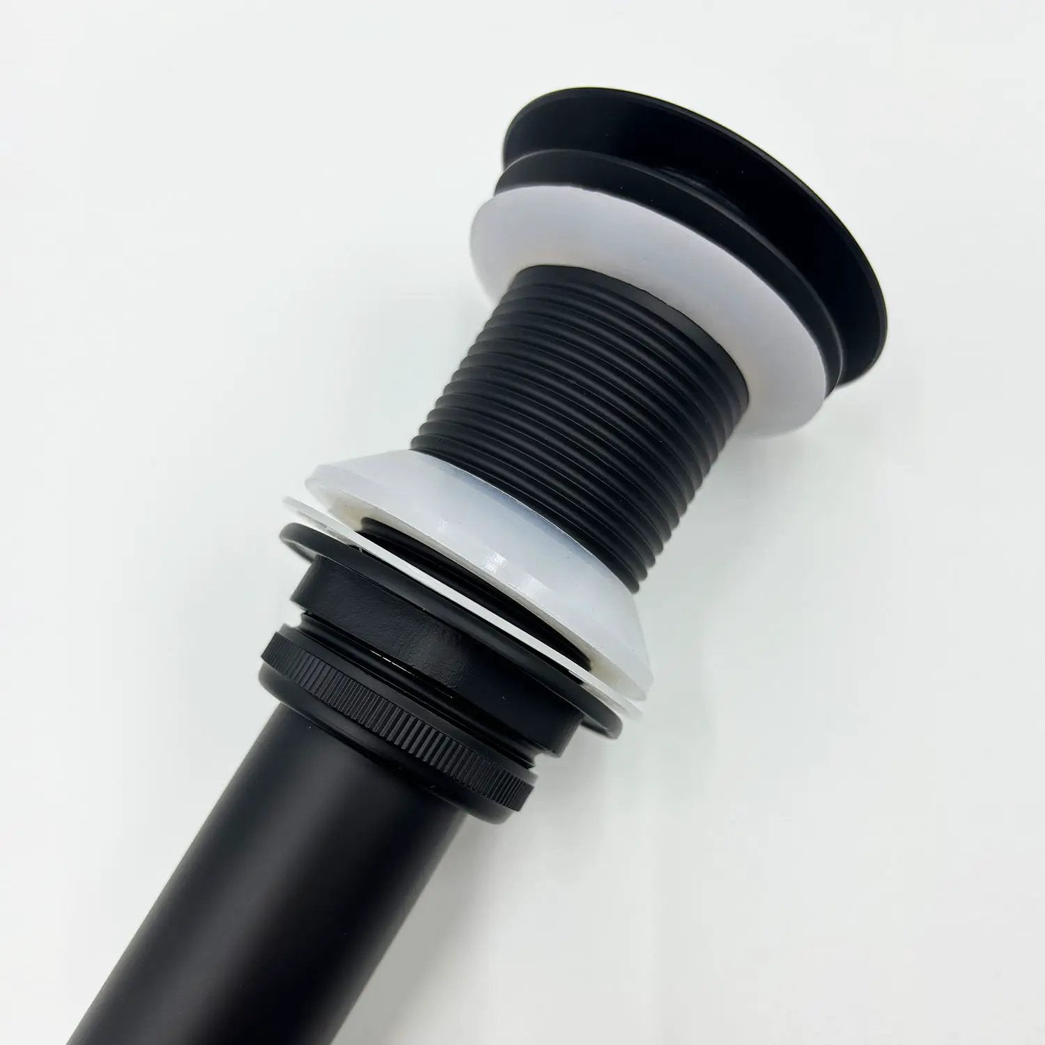 Bathroom Sink Drain without Overflow, Vessel Sink Lavatory Vanity Pop Up Drain Stopper by HouseOfZazla