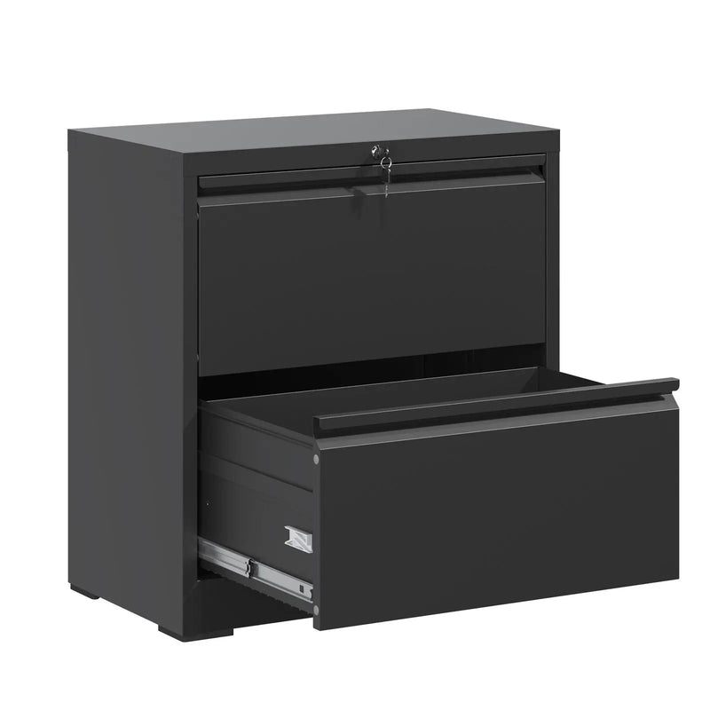 Premium Drawer Metal Lateral File Cabinet With Lock by HouseOfZazla