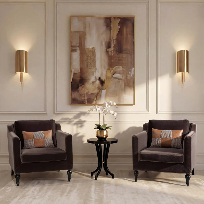 Josephine 33" Upholstered Accent Chair, Deep by HouseOfZazla