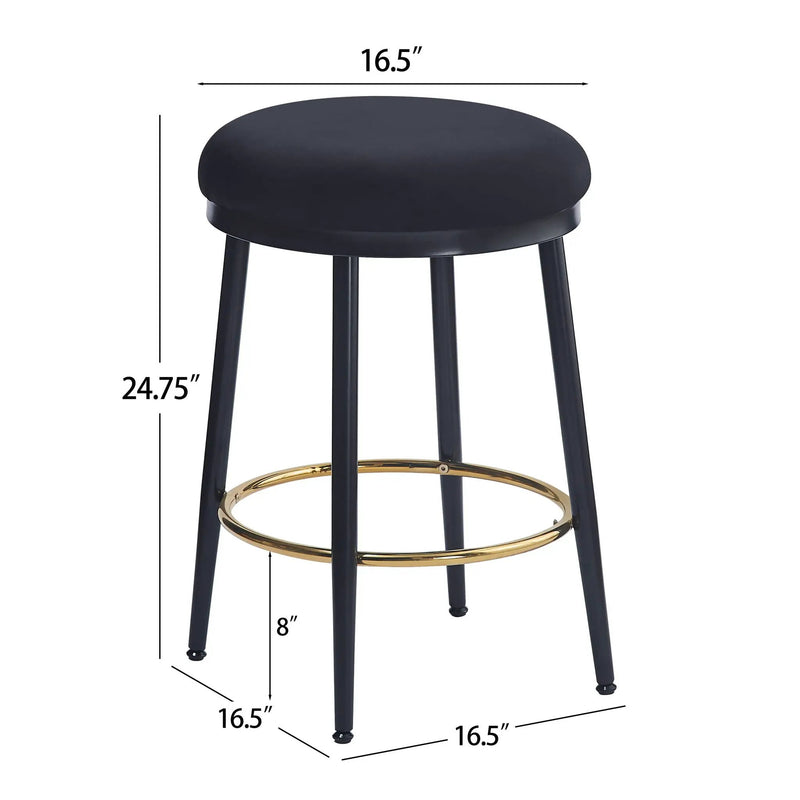 Stylish Design Counter Stools (Set of 2) by HouseOfZazla