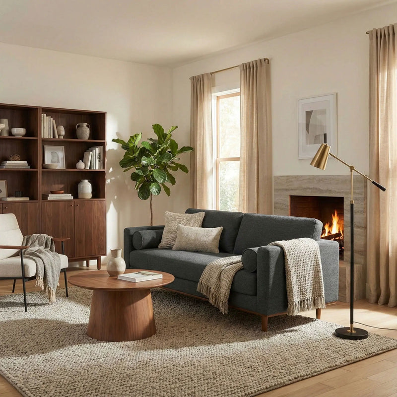 Morrison - Upholstered Sofa by HouseOfZazla