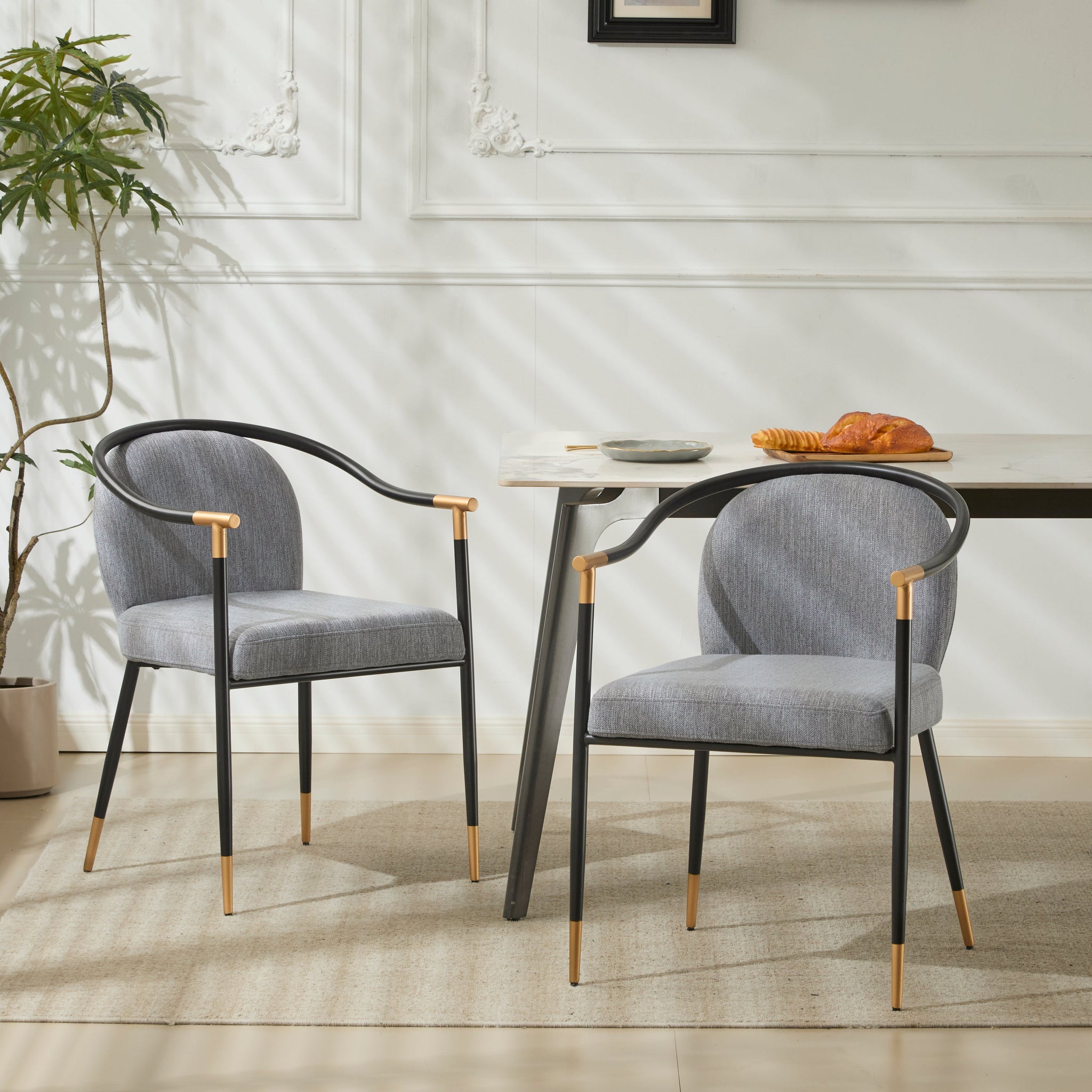 Modern Upholstered Dining Chair (Set of 2) by HouseOfZazla