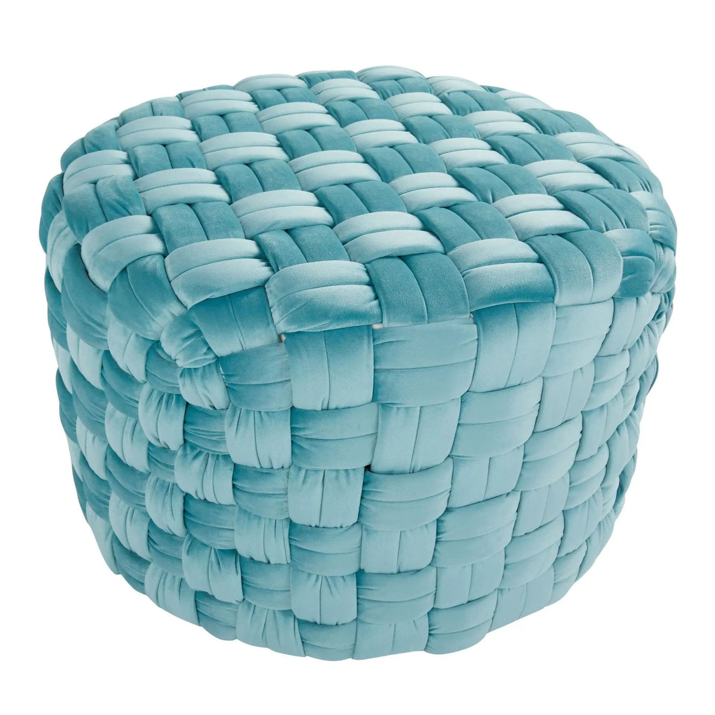Braided - Versatile Round Ottoman by HouseOfZazla