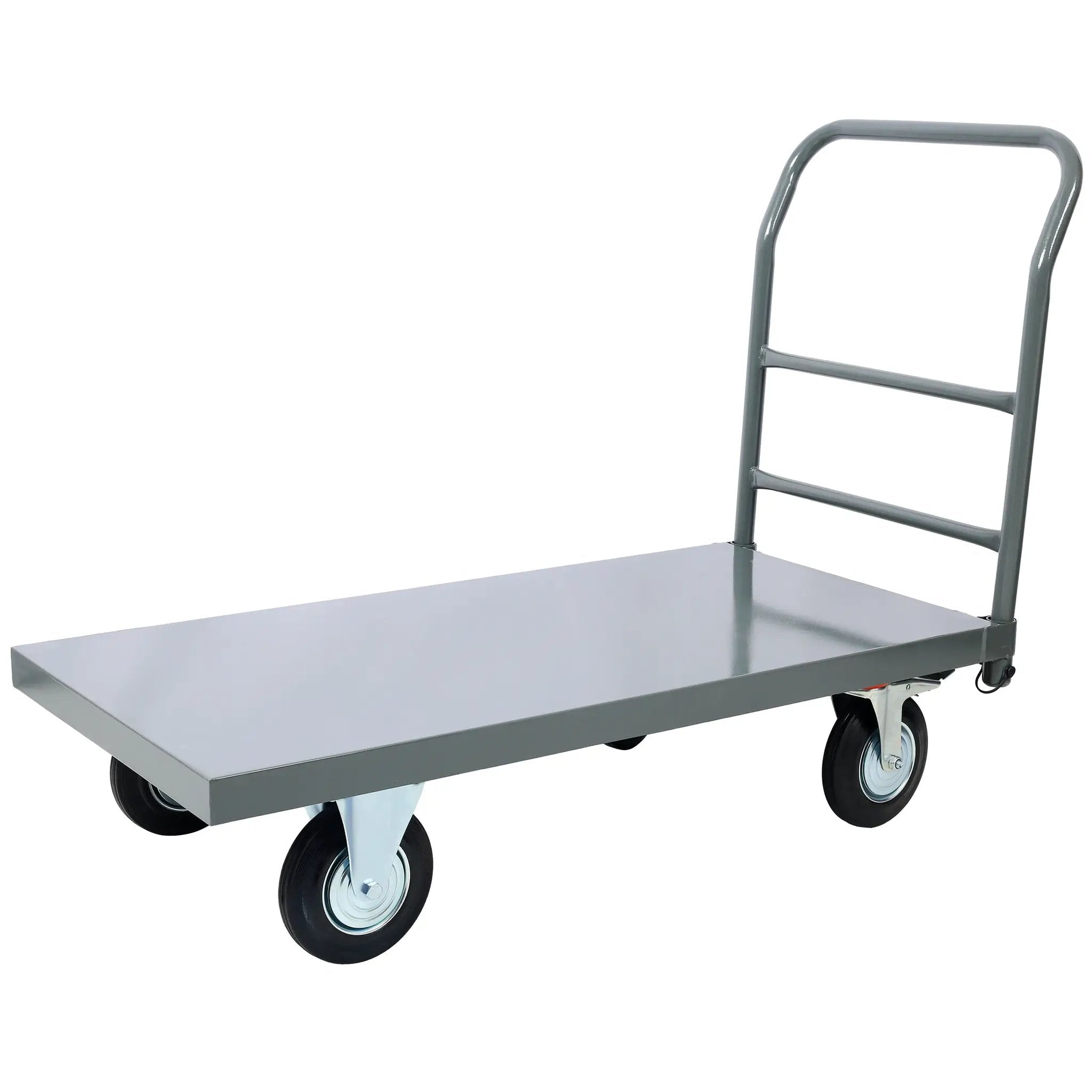 Heavy Duty Platform Truck Industrial Flat Dolly Cart with Wheels by HouseOfZazla