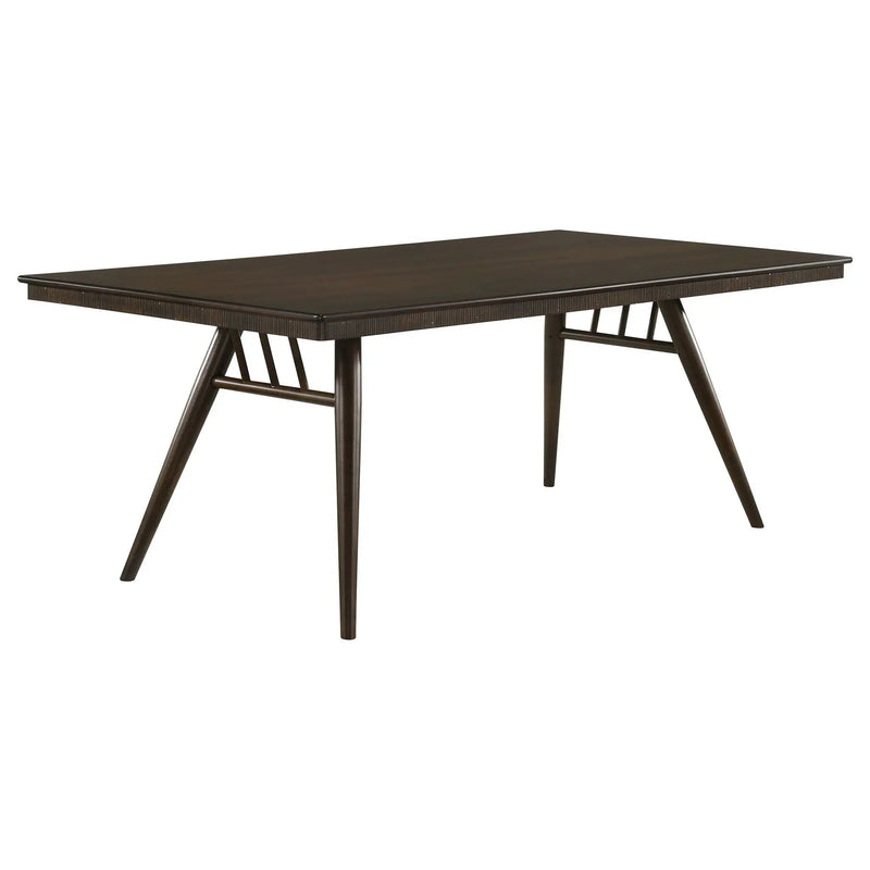 Wes - Rectangular Dining Table - Walnut by HouseOfZazla