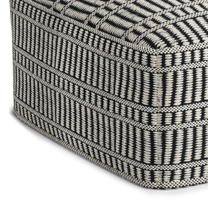 Safford - Square Outdoor / Indoor Pouf by HouseOfZazla