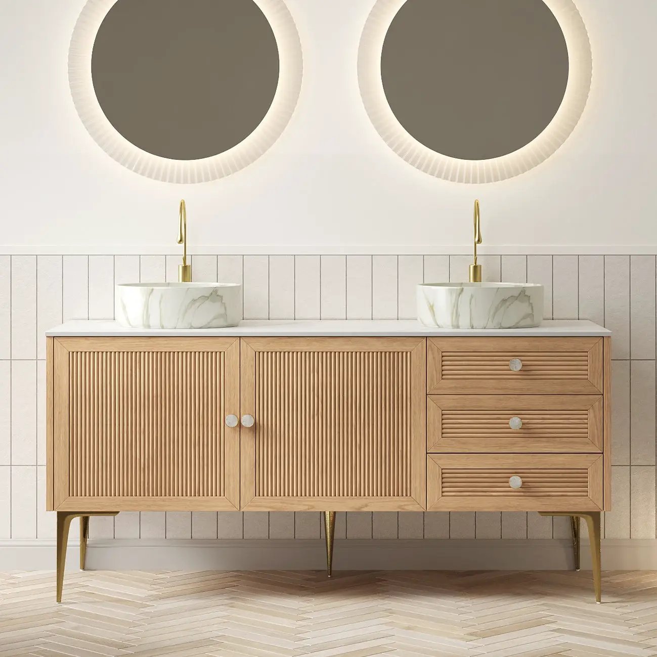 Munin 60" Bathroom Vanity with Sink by HouseOfZazla