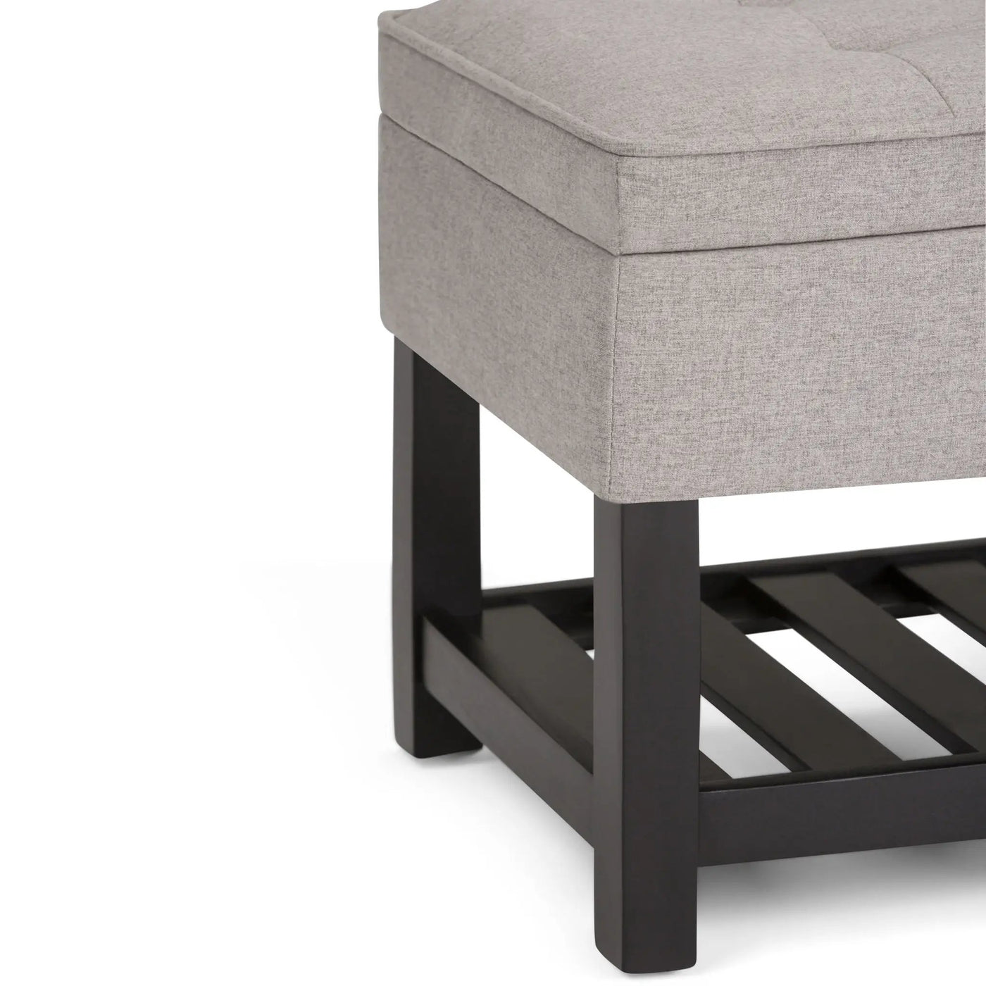 Cosmopolitan - Storage Ottoman Bench With Open Bottom by Unique Piece Furniture