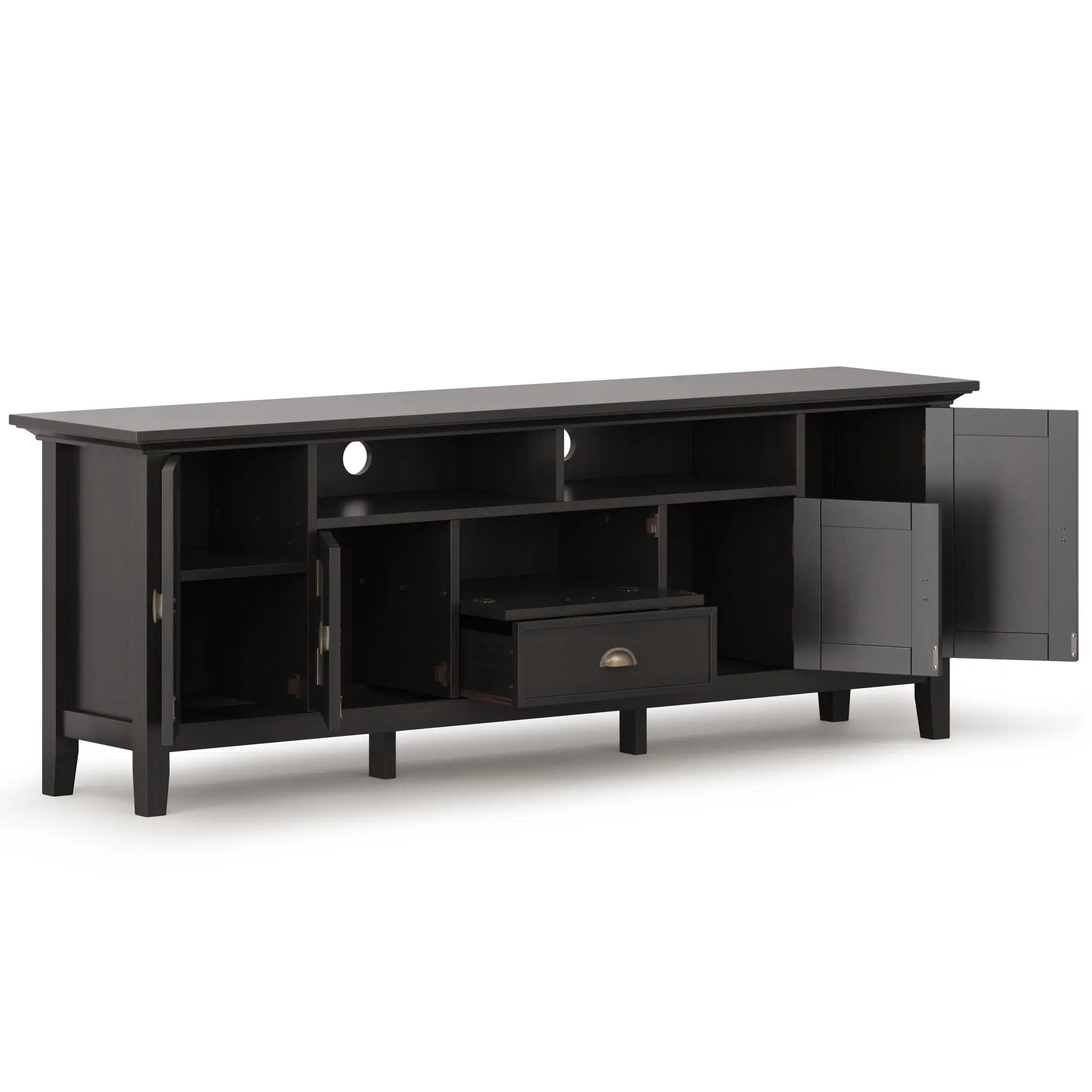 Redmond - TV Media Stand - Hickory Brown by Unique Piece Furniture