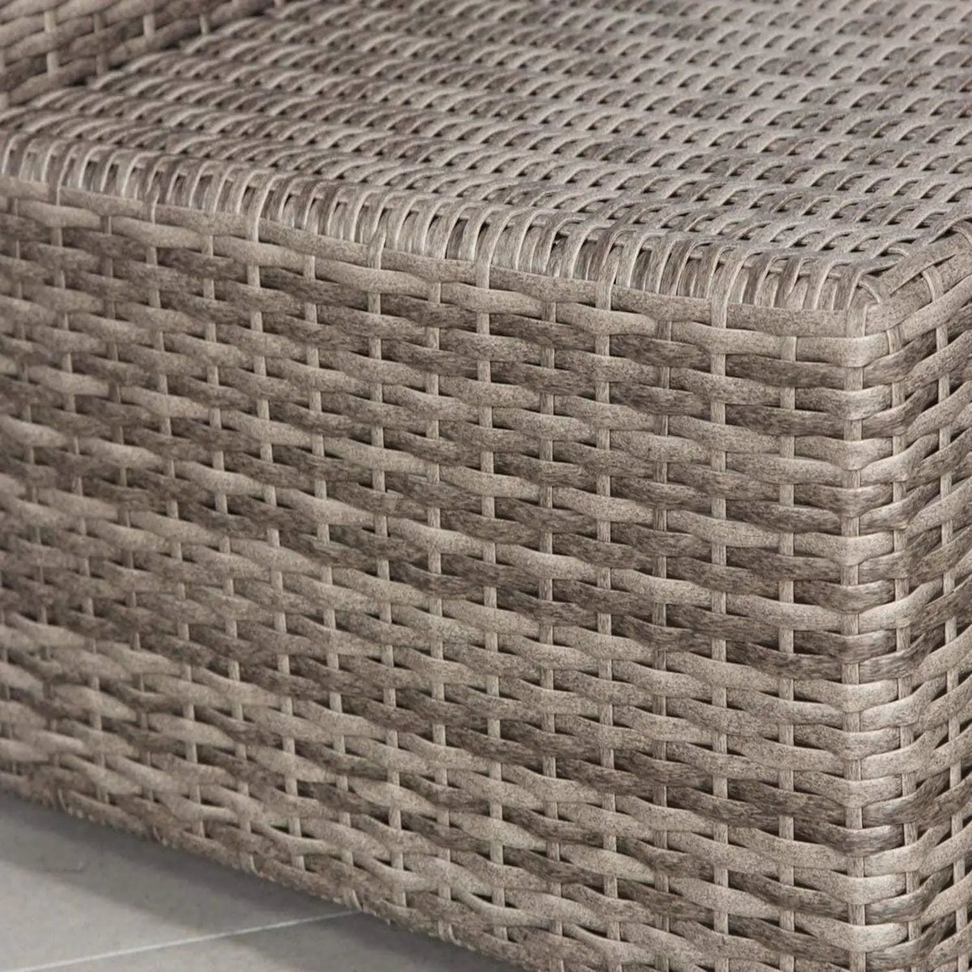 Stylish Outdoor Ottoman With Cushion For Comfort by HouseOfZazla