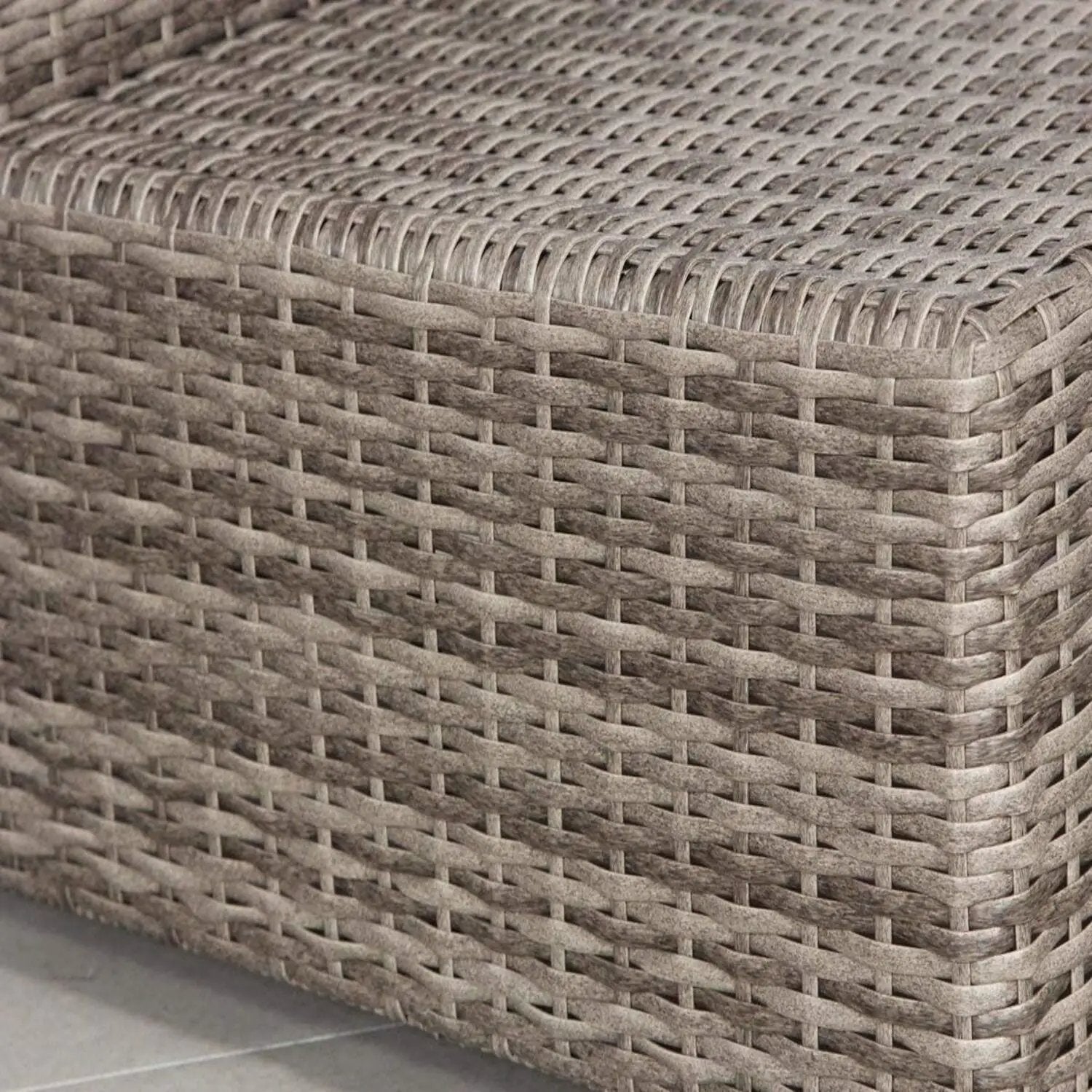 Stylish Outdoor Ottoman With Cushion For Comfort by HouseOfZazla