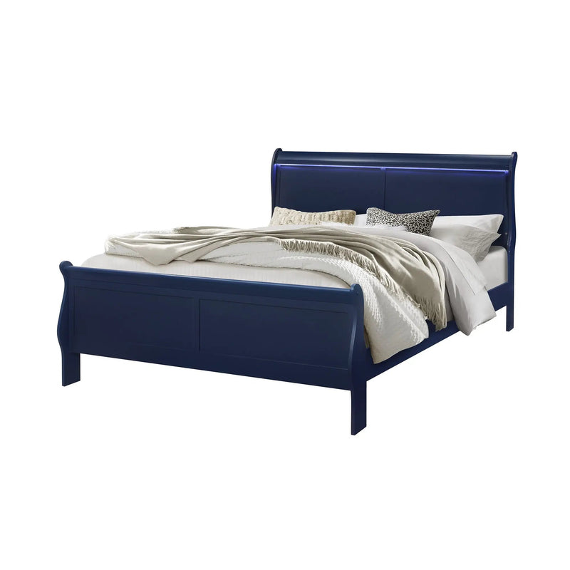 Charlston - Bed With LED by Unique Piece Furniture