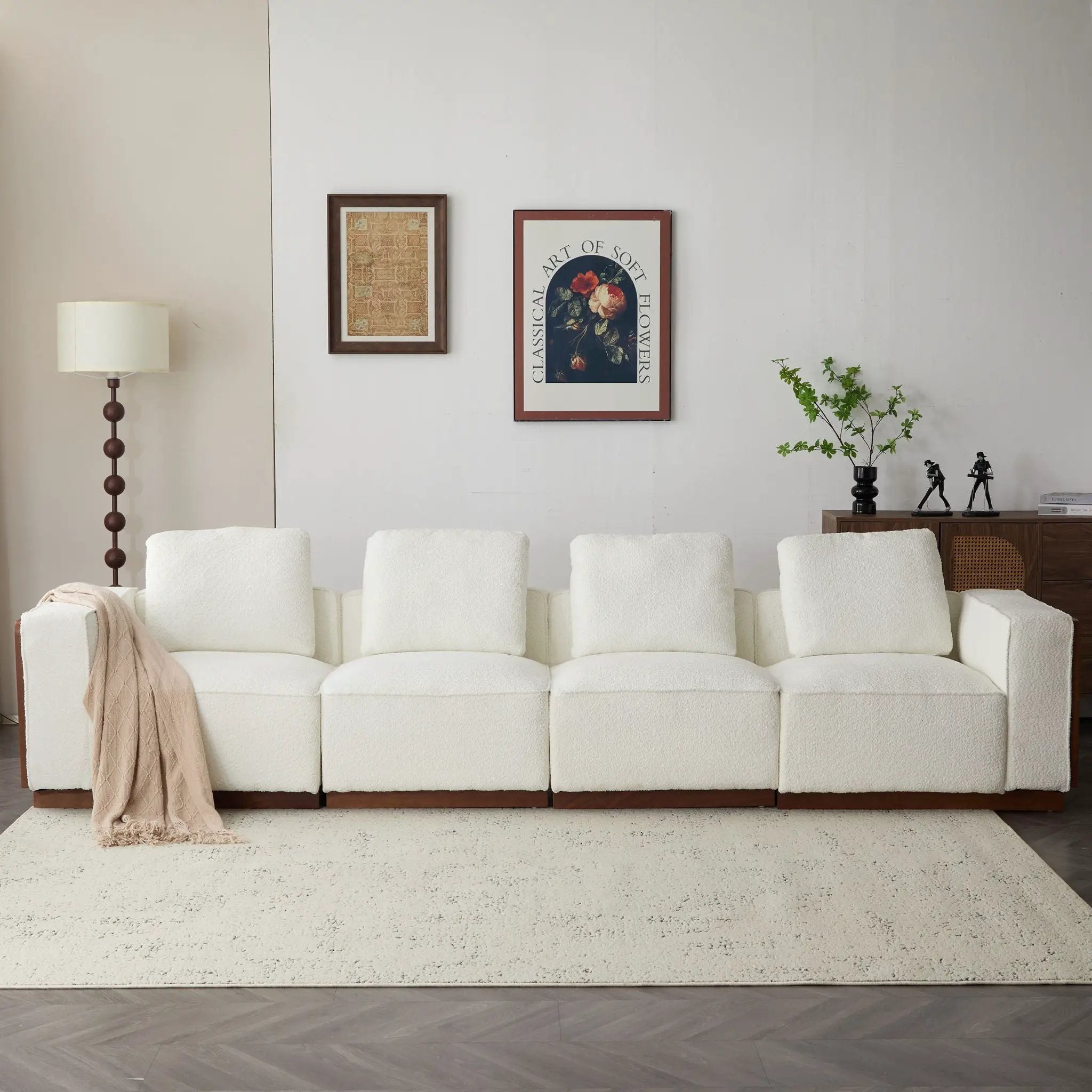 Chita Modular Sectional Sofa With Larger Seats by HouseOfZazla