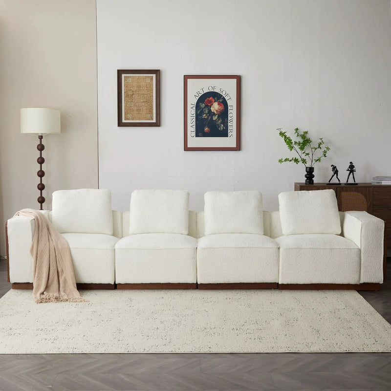 Chita Modular Sectional Sofa With Larger Seats by HouseOfZazla