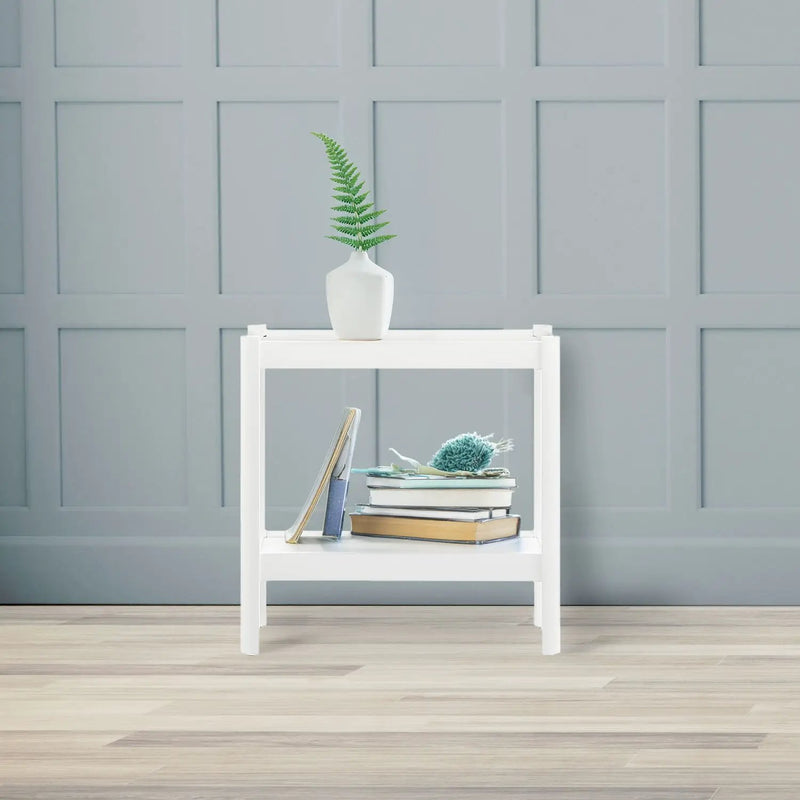Yonda - Nightstand With 2 Shelves by HouseOfZazla