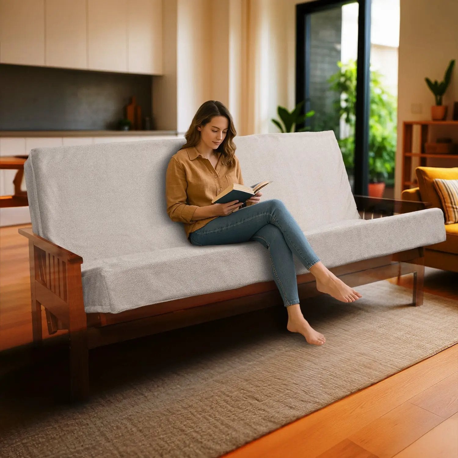Memory Foam Infused Futon Mattress Full by HouseOfZazla