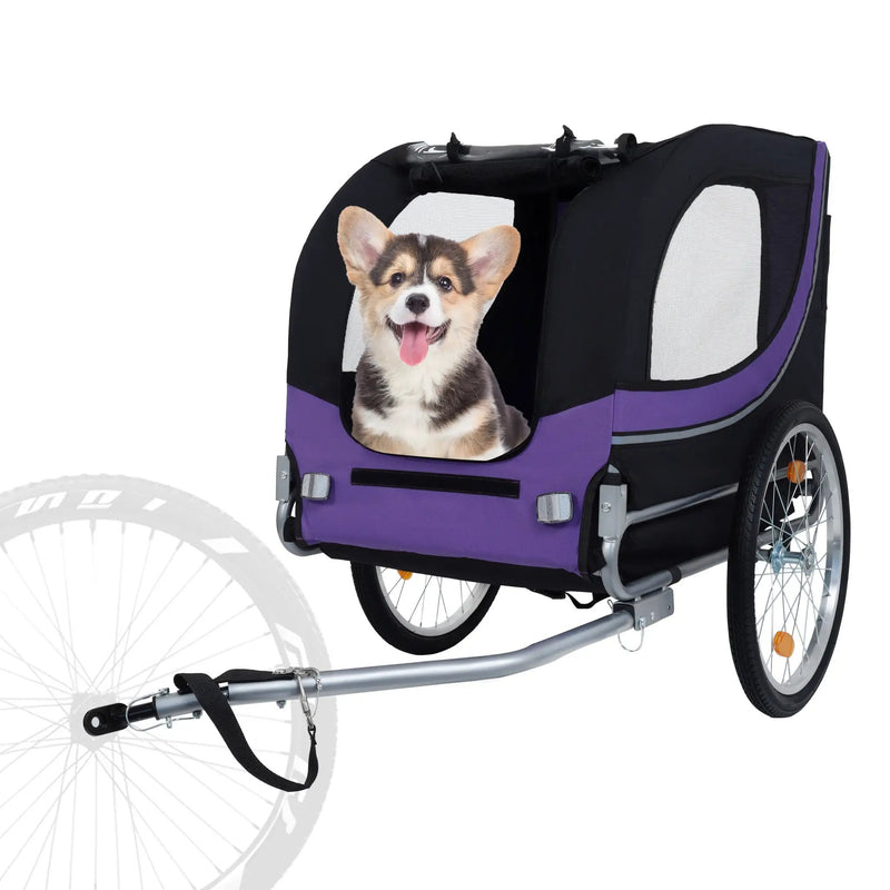 Large Folding Bike Trailer for Dogs by HouseOfZazla